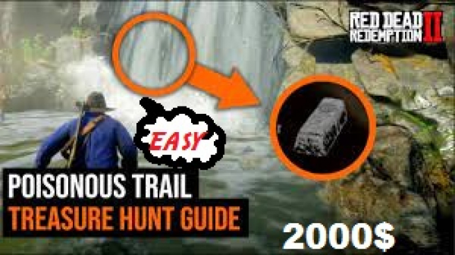 پیدا کردن گنج در ردد2 به راحتی تمام(حتما ببین) poisonous trail treasure hunt