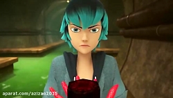 دختر کفشدوزکی و گربه سیاه دوبل...