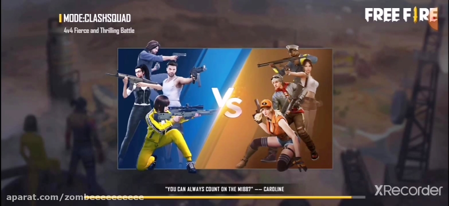 بازی من تو فری فایر لطفا فالو کنید