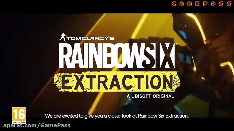 تریلر گیم پلی بازی Rainbow Six Extraction