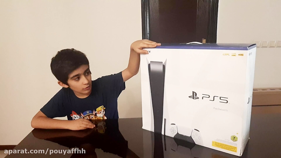 انباکس ps5 توسط خودم