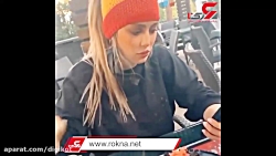 سوتی غذا خوردن سحر قریشی