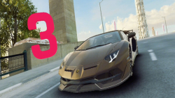 گیم پلی خفن مسابقه و فرار از پلیس با Lamborghini aventador svj در بازی Asphalt9