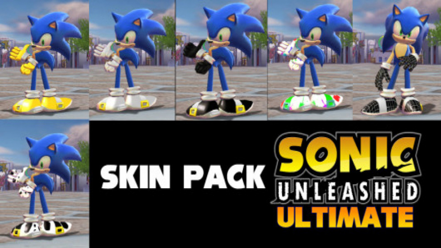 sonic unleashed ultimate skin pack