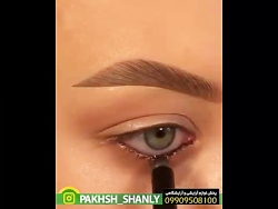 آرایش و خط چشم  جذاب و به روز 1400 - رنگ مو موقت - 09909508100