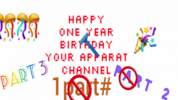 تولد یک سالگی کانال مبارک ۳# پارت آخر