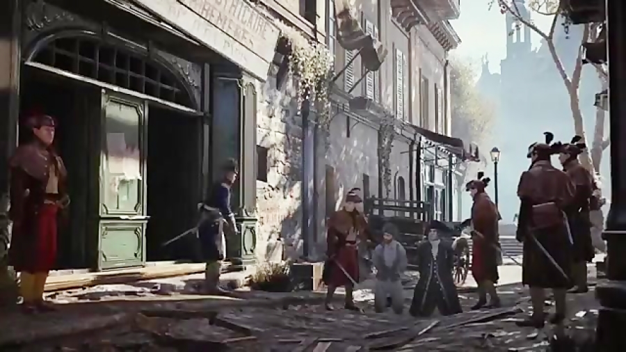 2- گیم پلی بازی  assassins creed unity