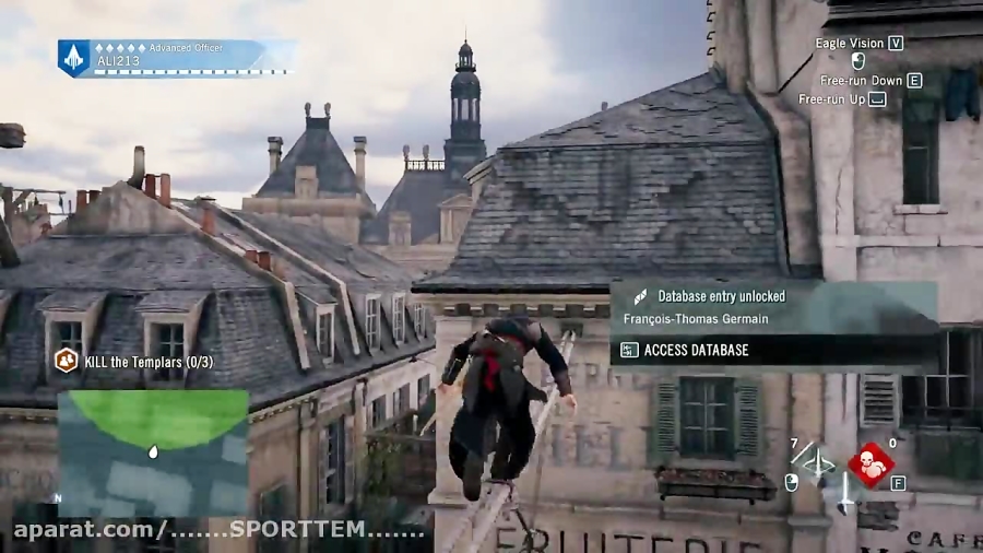 4- گیم پلی بازی  assassins creed unity