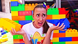 ولاد و نیکی با اسباب بازی خانه...