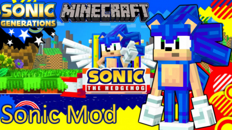 minecraft sonic in sonic genrations