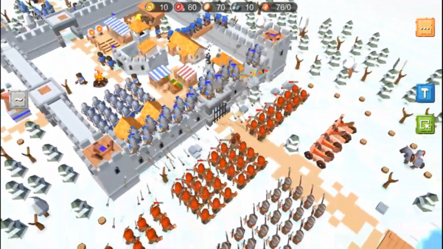 تریلر بازی محاصره و دفاع از دژها.RTS Siege Up! - Medieval Warfare Strategy