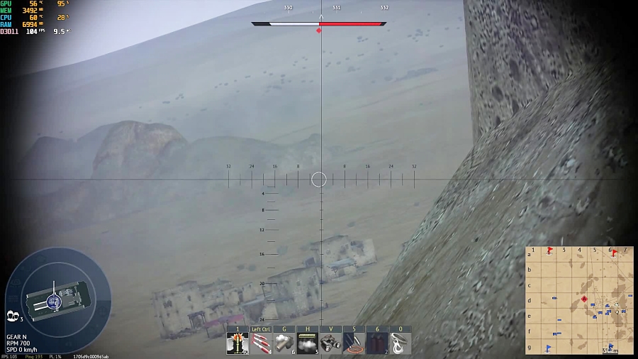یه شلیک جالب با موشک ضد تانک به هلی کوپتر با  BMP1 در بازی وارتاندر/war thunder