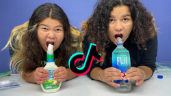 چالش خوردن عسل یخ زده با مری و...