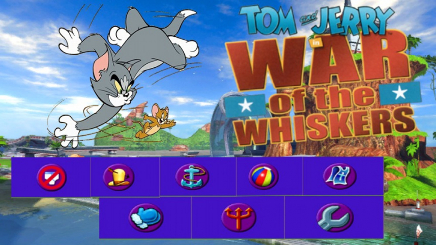 گیمپلی tom and jerry wat of the whiskers بعضی شخصیت ها با لباس های مختلف!