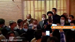 رئیس جمهور دیشب در منطقه حصیر آباد و منبع آب اهواز حضور یافت