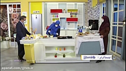 خوراک گوشت قلقلی با بادمجان و...