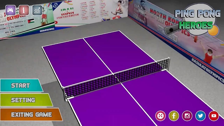 یونیتی - بازی قهرمانان پینگ پنگ