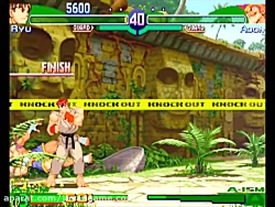 گیم پلی بازی Street Fighter Alpha Anthology برای PS2