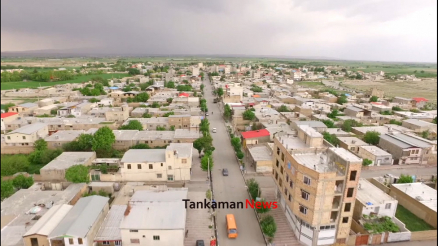 تصویر هوایی از شهر زیبای تنکمان (قسمت ۱)