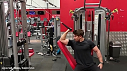 جلو بازو هرکول تک دست سیم کش