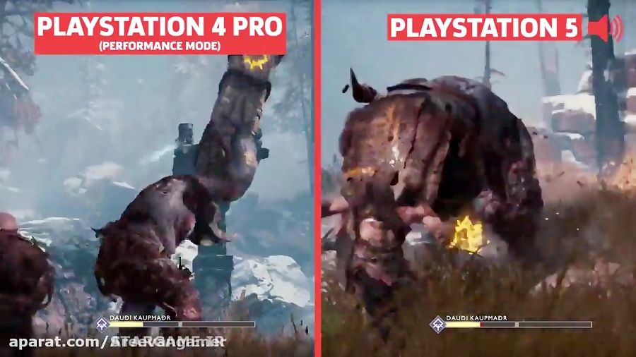 مقایسه PS4 و ps5