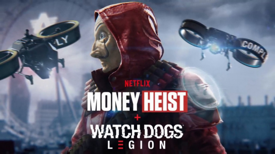 تریلر دی ال سی بازی Watch Dogs Legion - Money Heist