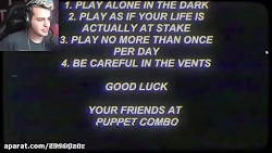 ترسناک ترین بازی با سلطان گیم...