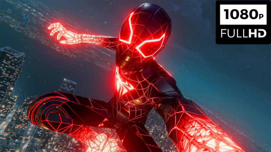 گیم پلی از بازی Spider Man Miles Morales با لباس Programmable Matter Suit