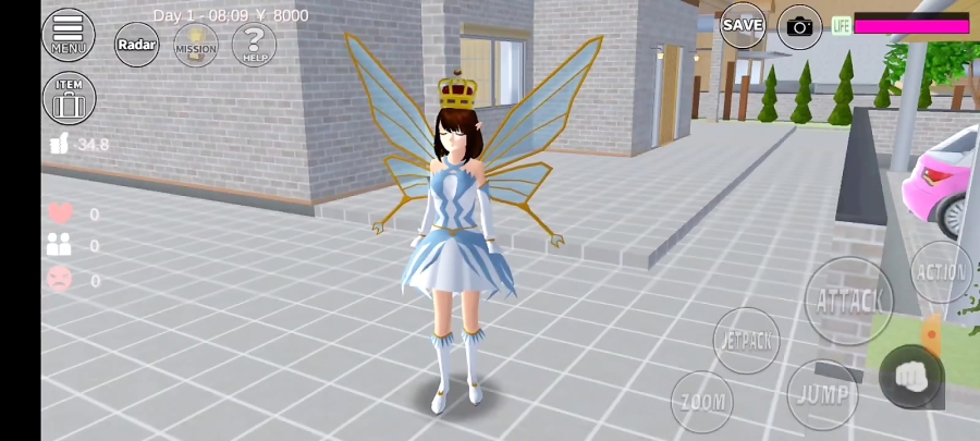 ساکورا اسکول کد قصر فروزن در ساکورا اسکول