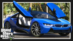 BMW i8 در جی تی ای وی ...GTA V...