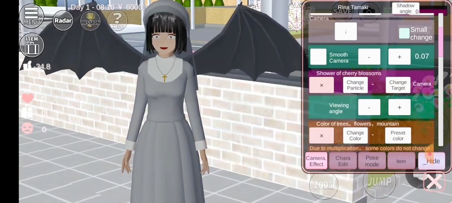 آموزش ترسناک راهبه شدن در ساکورا اسکول پارت دوم قدرت های راهبه