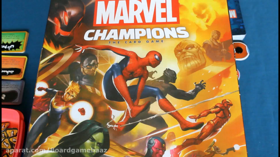 آموزش و گیم پلی بازی marvel champions قسمت اول