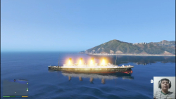 کشتی تایتانیک در جی تی ای وی !! کشتی خفن و غول پیکر در GTA V