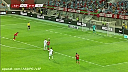 ایرلند پرتغال گل های رونالدو