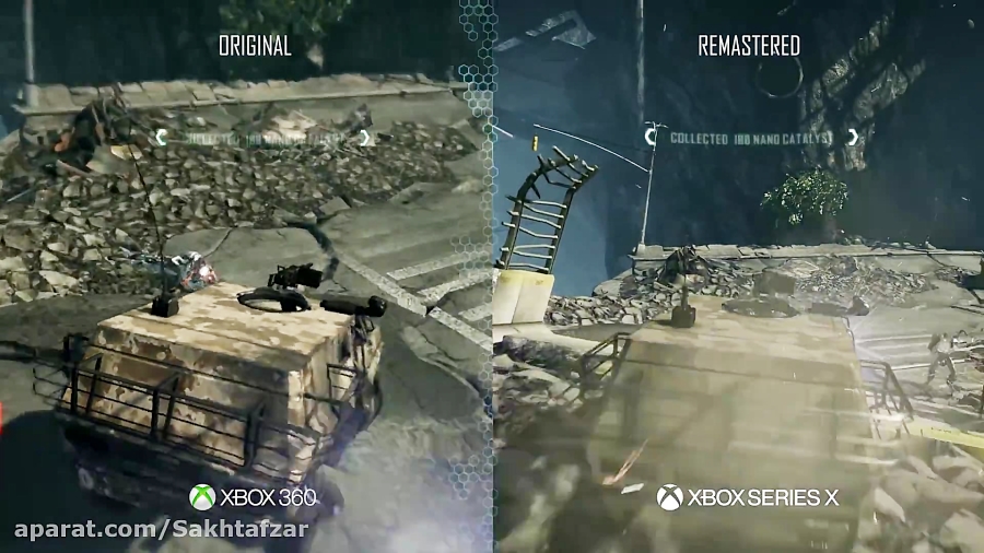 تریلر مقایسه بازی سه گانه Crysis Remastered Official Xbox 360 vs. Xbox Series X