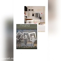 طراحی داخلی بوتیک لباس توسط يكي از طراحان گروه معماري تتيس