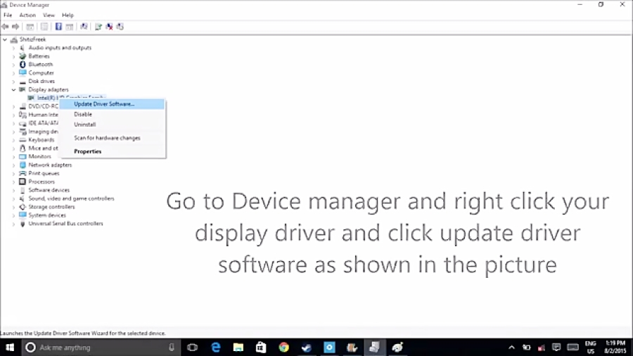 Windows 10 - FPS STUCK AT 10 - FIX!! | Dota2 جرمگیری