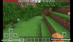 Minecraft old game play تو یخ خانه ساختیم