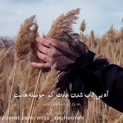 عاشقانه  بی قرارم و در دل تنگم...