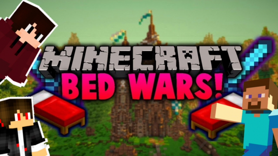 ماین کرافت بد وارز . Minecraft bedwars