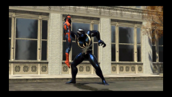 نبرد  اول (خفن )اسپایدر من با ونوم در spider-man-web of shadows دنبال=دنبال