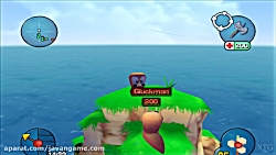 گیم پلی بازی Worms 3D برای PS2