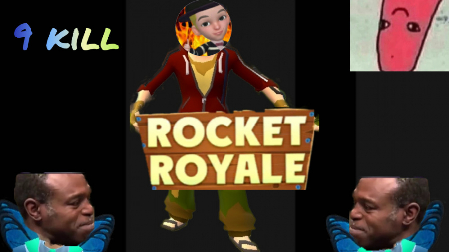 گیم پلی راکت رویال کیل ۹ game play rocket royale kill
