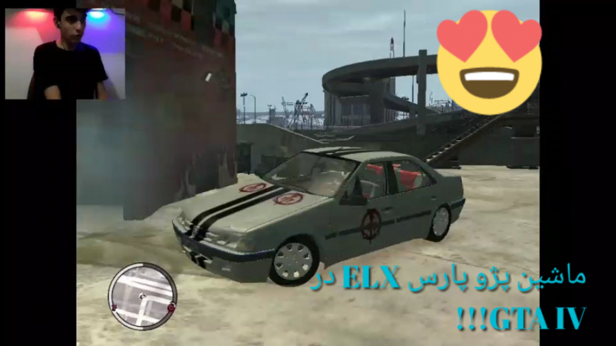 رانندگی و شوتی بازی با ماشین پژو پارس ELX در GTA IV!!!واقعا محشره!!!