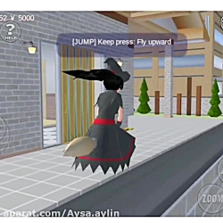 راز ساکورا اسکول ادم فضایی ها!