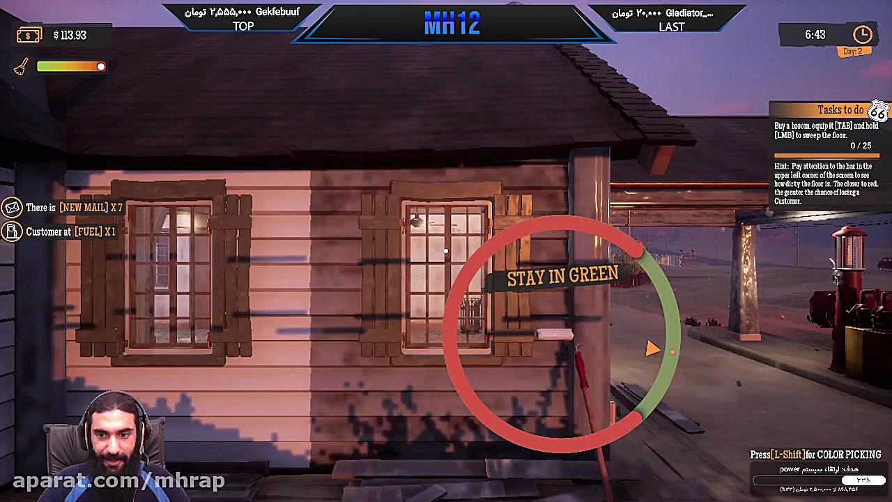 پارت 2 گیم gas station simulator داره پمپ بنزین رونق میگیره ترمیم زیبایی دندان