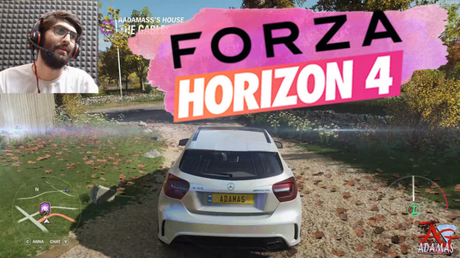 گیم پلی خفن فورزا هورایزن 4 بنز در Forza Horiaon 4