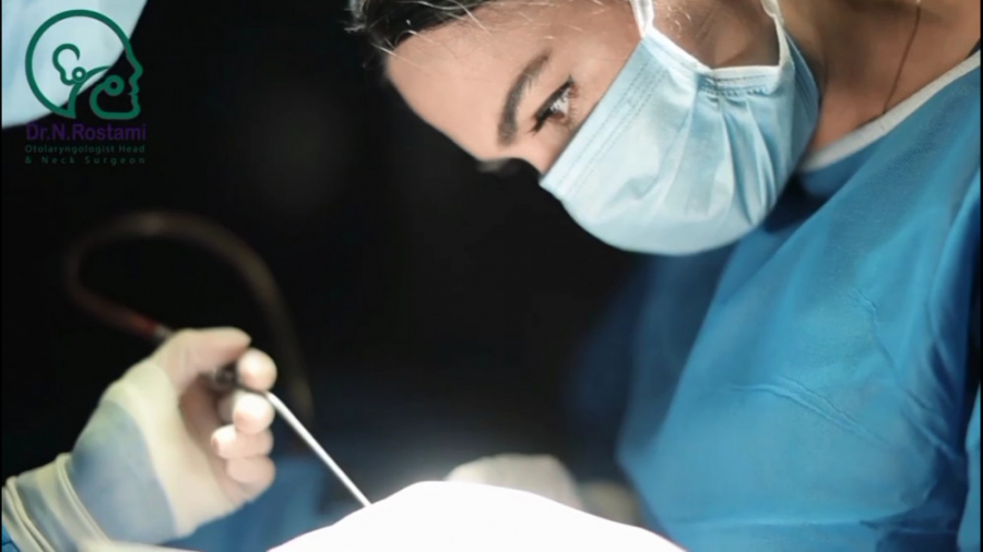 فیلم اتاق عمل جراحی بینی استخوانی قوزدار دخترانه ارتودنسی