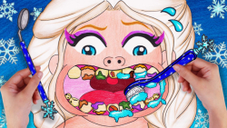 ایده های کارتونی  السا در دندا...