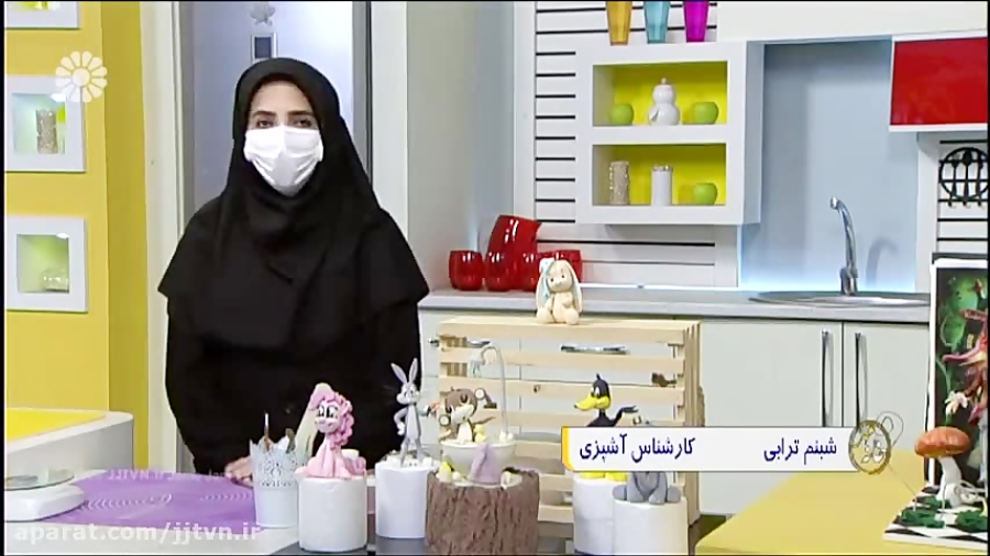 تاپر عروسکی خوردنی - شبنم ترابی (کارشناس آشپزی)